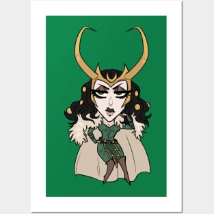 Lady Loki Posters and Art